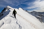 Invernale al MONTE MASONI con discesa in Valsambuzza e salita al PIZZO ZERNA il 21 gennaio 2012 - FOTOGALLERY